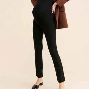 Hatch Black Maternity Bootcut Unitard